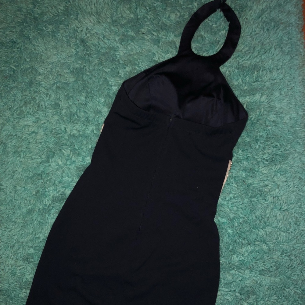Navy blue formal dress - Picture 2 of 6